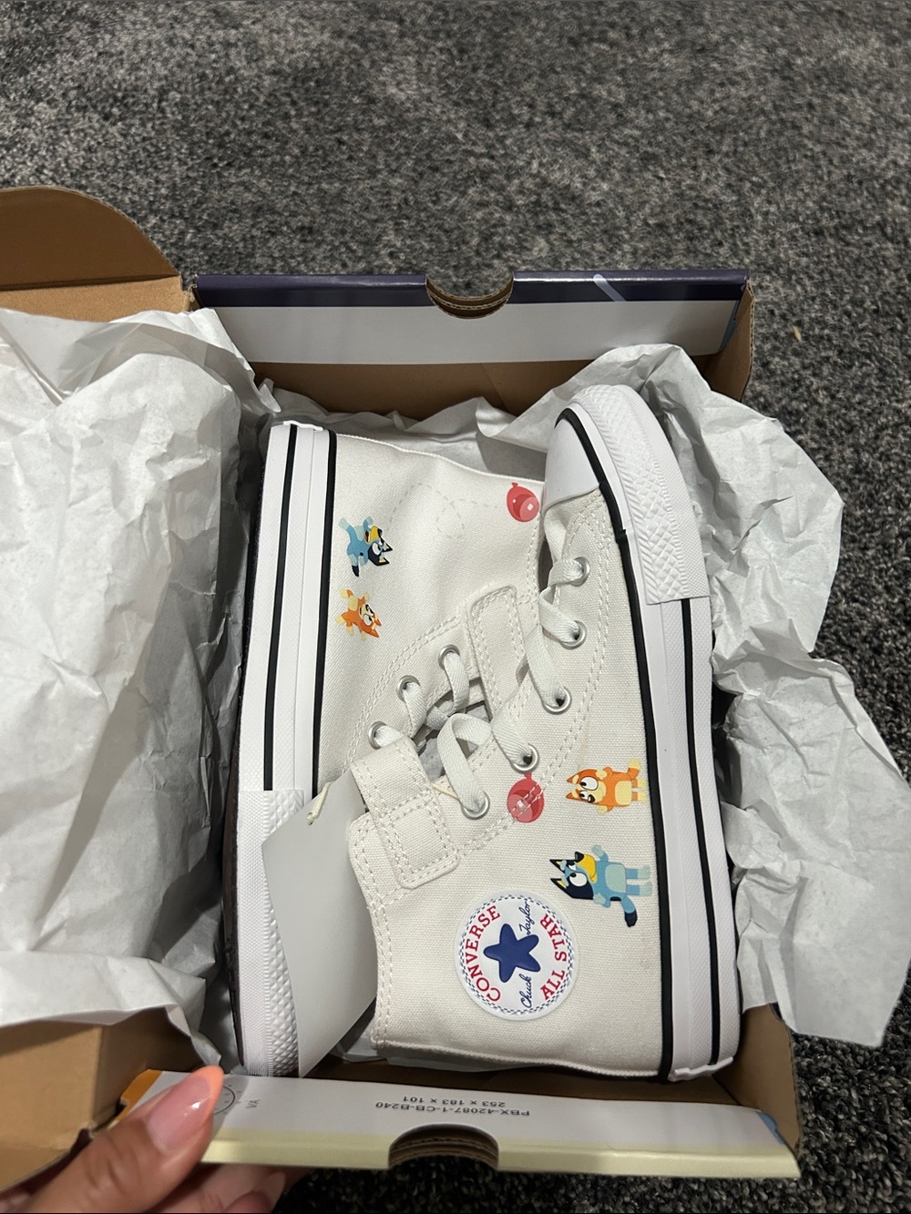 Bluey Converse